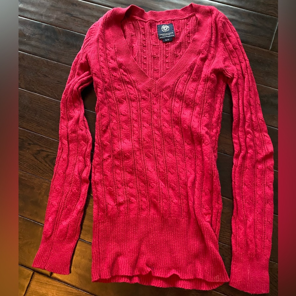 American Eagle cable knit